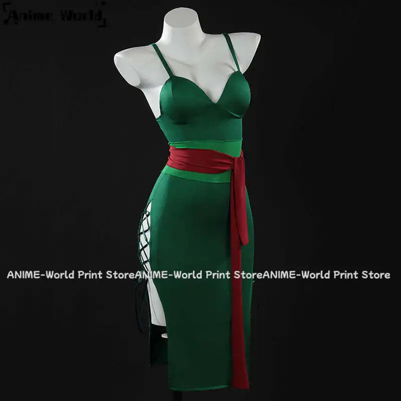 Anime Zoro Cosplay Female - Anime Roronoa Zoro Female Cosplay Costume