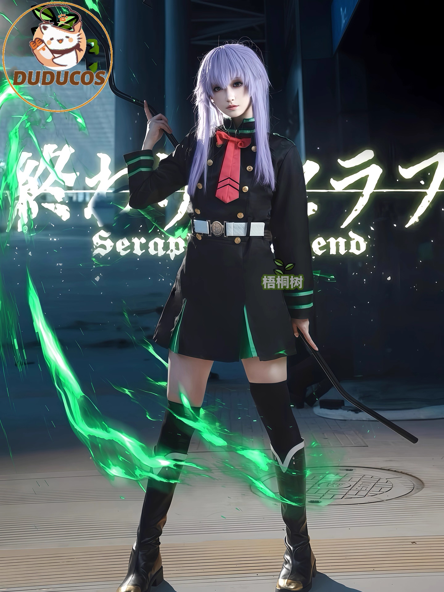 Anime Cosplay Wig - Anime Seraph of The End Shinoa