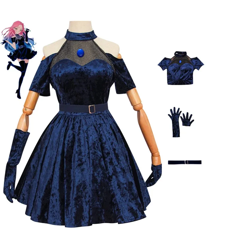 Anime Cosplay Blue Hair - 2026 Anime Alien Stage Mizi Cosplay