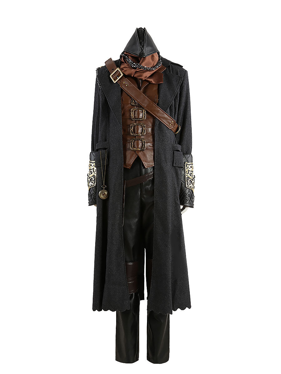 Anime Cosplay For Halloween - Bloodborne Gehrman Cosplay Costume Adult Customized