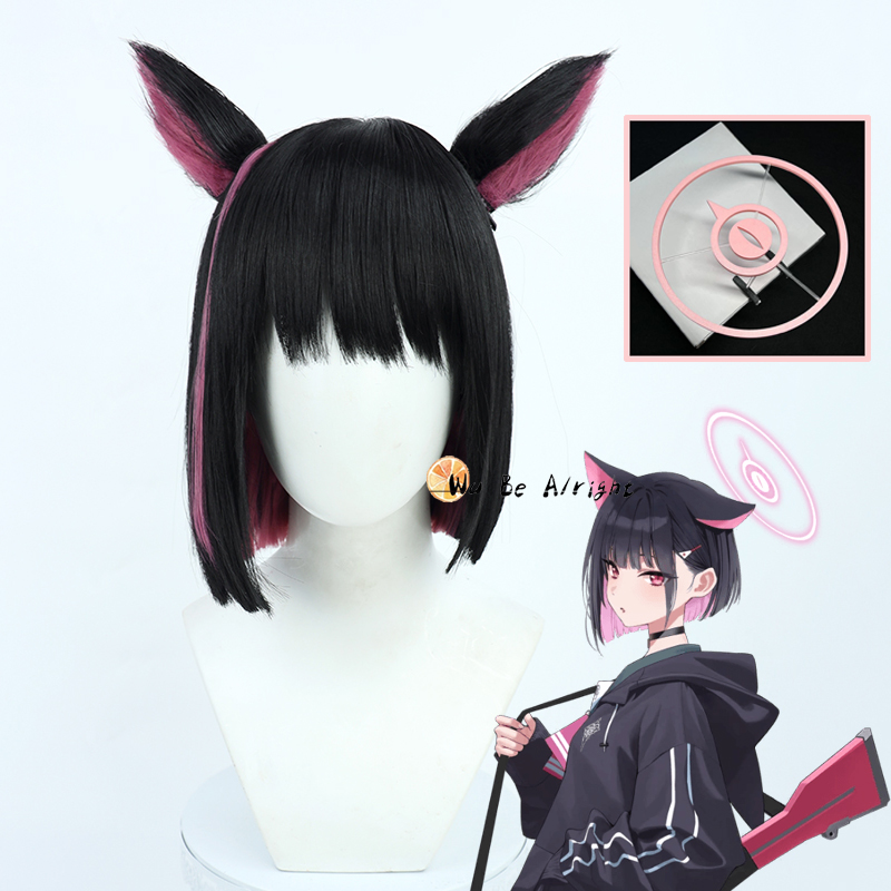 Anime Cosplay Blue Hair - Game Blue Archive Kyouyama Kazusa Cosplay