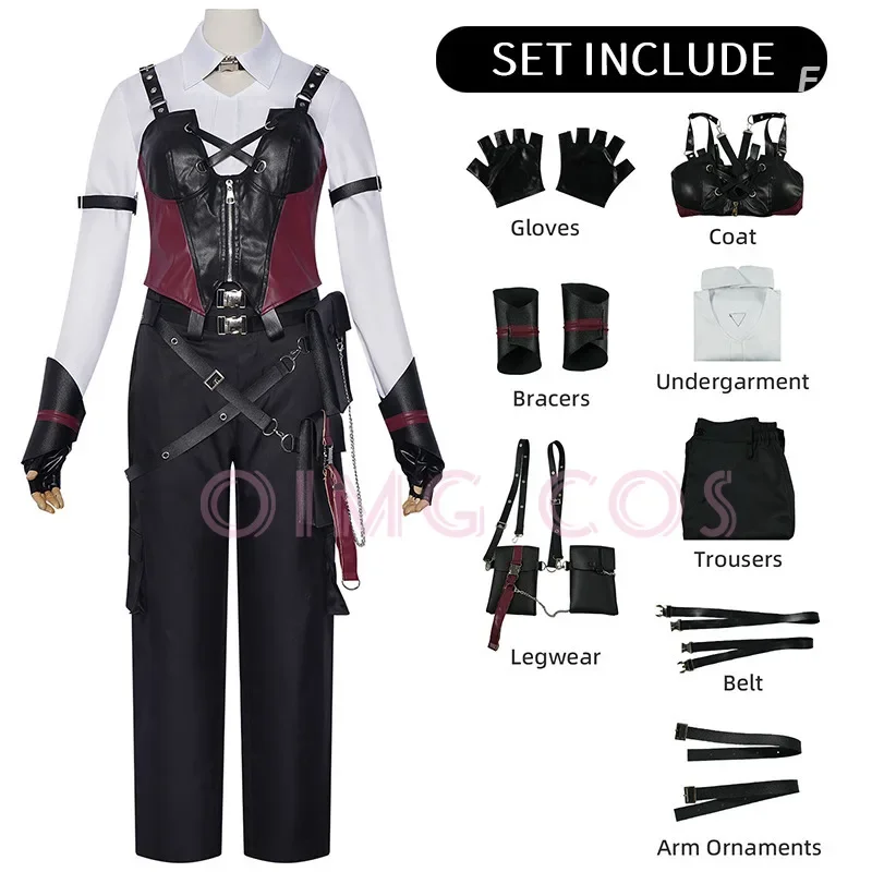 Anime Cosplay Swimsuit - Love and deepspace Deep Space Hunter