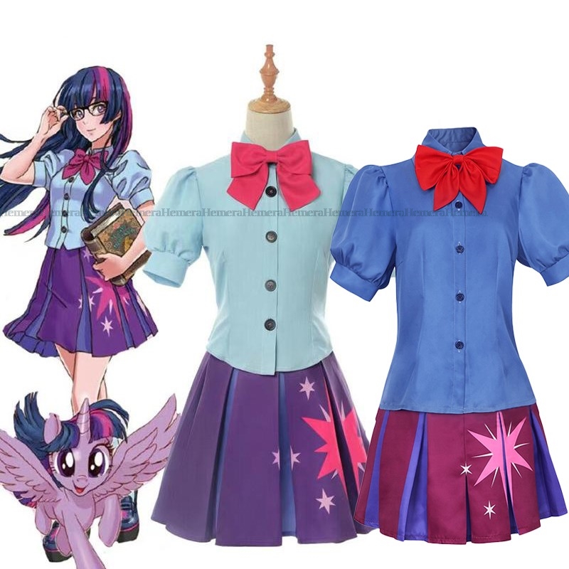 Anime Cosplay Yor - Anime Little Pony Twilight Sparkle Cosplay
