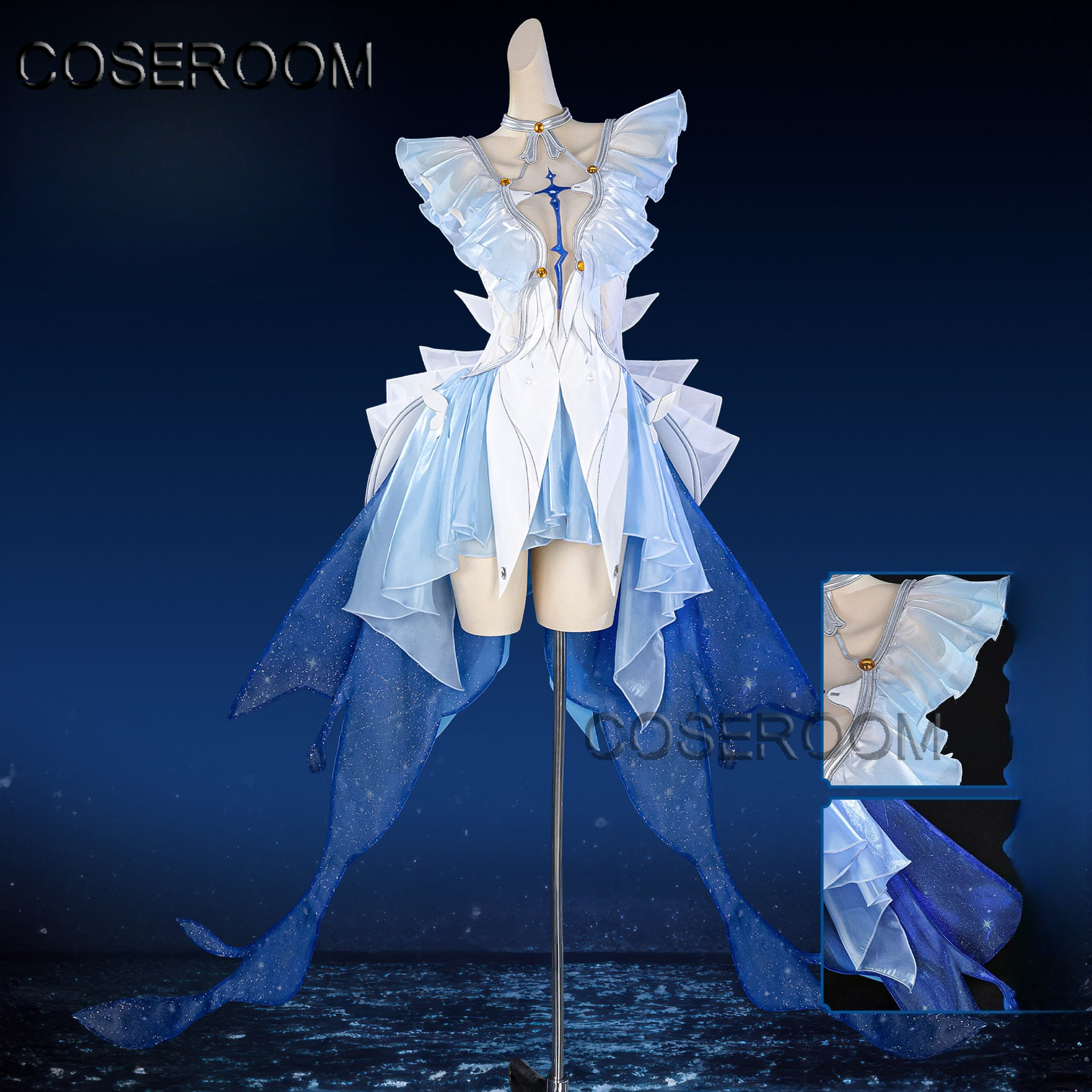 Anime Cosplay Wig - Anime Game Wuthering Waves The Shorekeeper