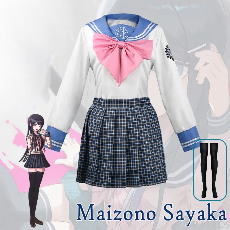 Anime Cosplay For Halloween - Maizono Sayaka Cosplay Costume Anime Super