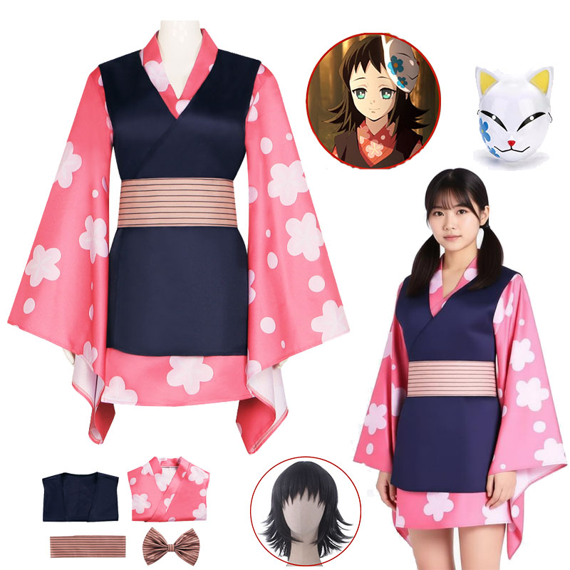 Anime Kimetsu Cosplay Costume  – Anime Cosplay Wig recenzja i cena