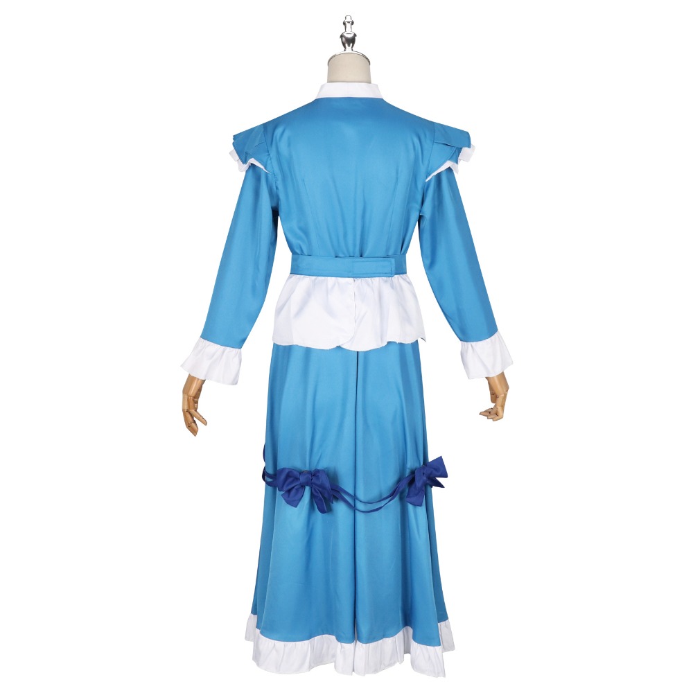 Poppy Red Hair Cosplay Costume – Anime Cosplay Blue Hair recenzja i cena