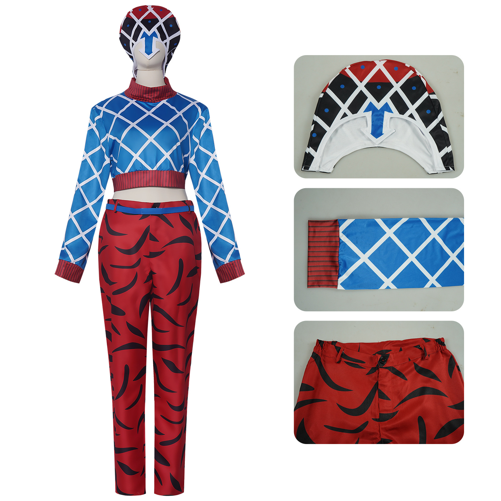 Jojo Guīdo Mista Cosplay Bizar – Jojo Bizarre Hat recenzja i cena