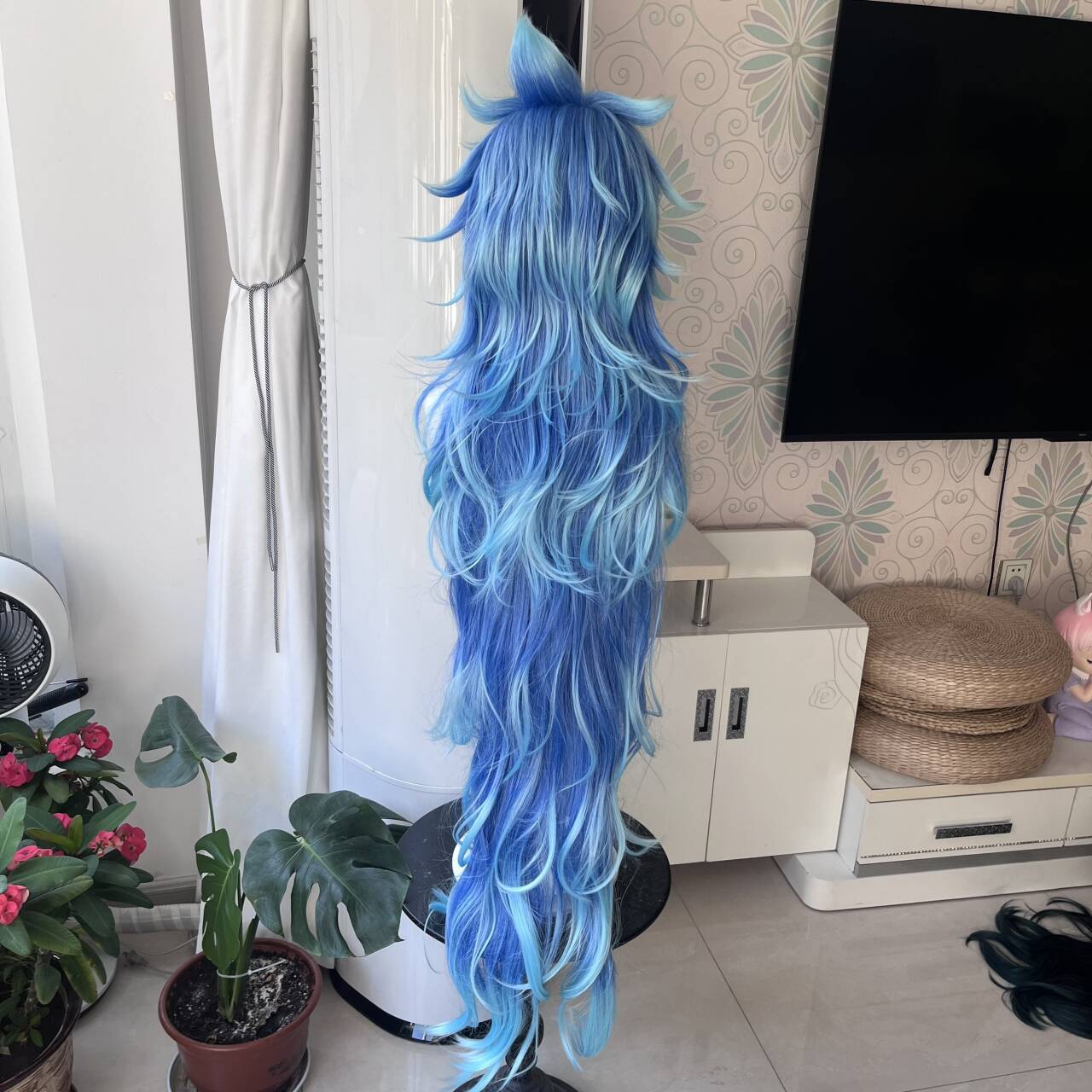 [Styled Wig]Anime Game Twisted – Anime Cosplay Blue Hair recenzja i cena