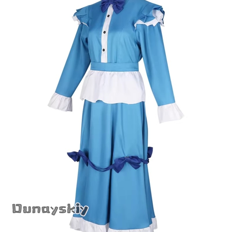 Hemera*/Poppy Game Cosplay Cos – Anime Cosplay Blue Hair recenzja i cena