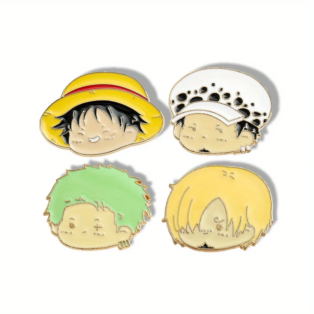 4 Pcs Anime Character Brooch S – Anime Cosplay Simple recenzja i cena