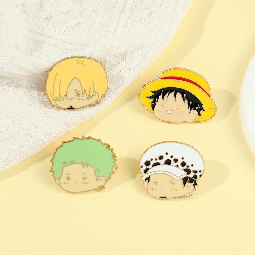 4 Pcs Anime Character Brooch S – Anime Cosplay Simple recenzja i cena