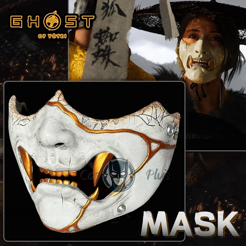 Game Ghost of Yotei Atsu Mask  – Anime Cosplay Swimsuit recenzja i cena
