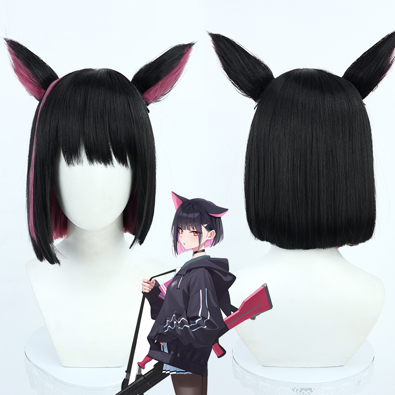 Game Blue Archive Kyouyama Kaz – Anime Cosplay Blue Hair recenzja i cena