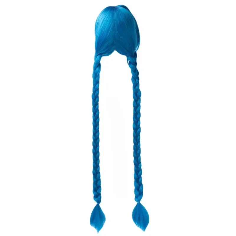 Game Arcane Jinx Cosplay Wig V – Anime Cosplay Blue Hair recenzja i cena