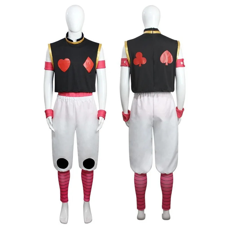 Anime X HUNTER Hisoka Costume  – Hunter X Hunter Uniform recenzja i cena