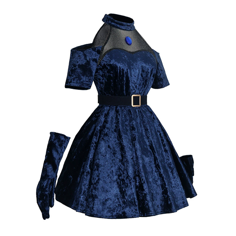 Mizi Cosplay Anime Alien Stage – Anime Cosplay Blue Hair recenzja i cena