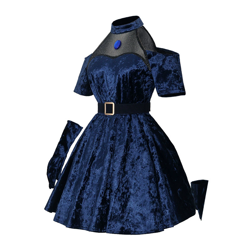 Mizi Cosplay Anime Alien Stage – Anime Cosplay Blue Hair recenzja i cena