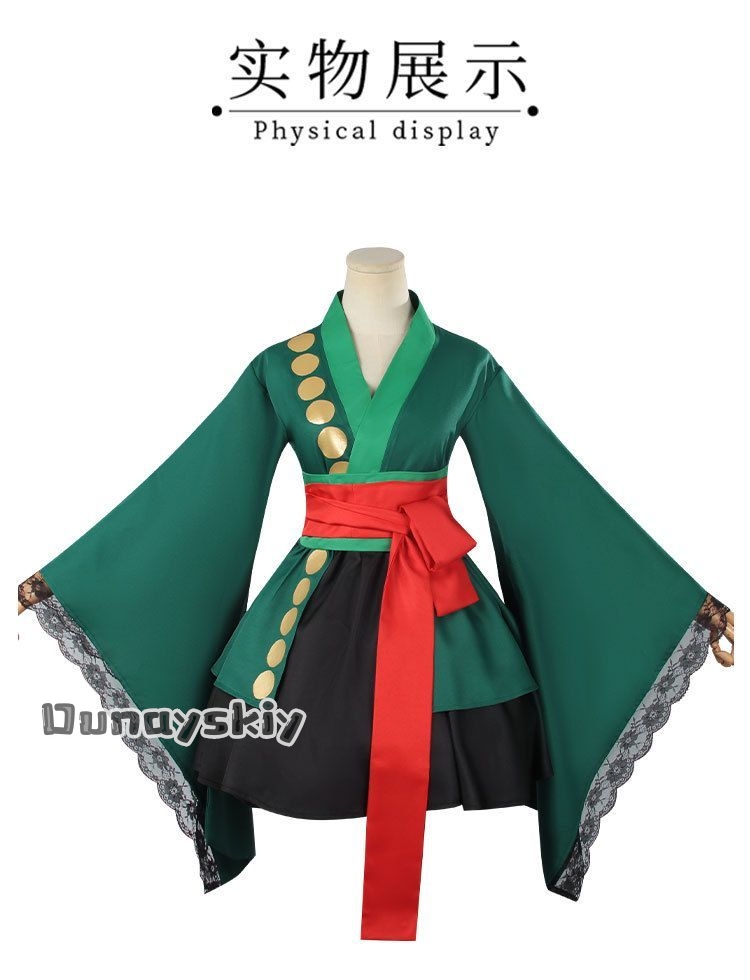 Anime Roronoa Zoro Cosplay Cos – Anime Zoro Cosplay Female recenzja i cena