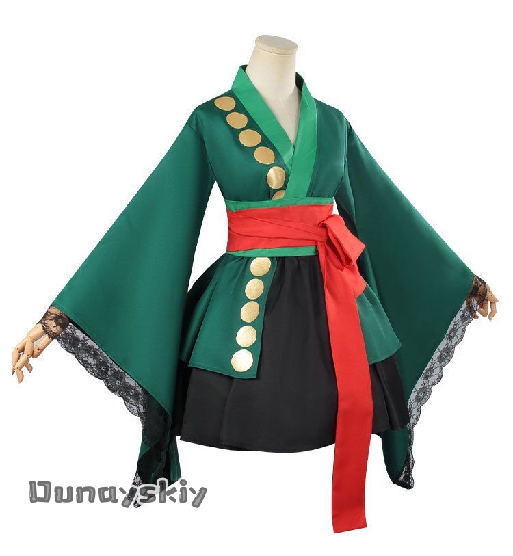 Anime Roronoa Zoro Cosplay Cos – Anime Zoro Cosplay Female recenzja i cena