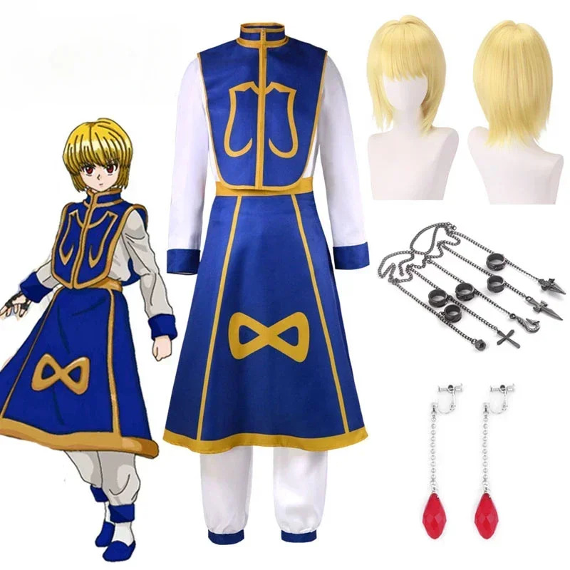 Manga x Hunter Kurapika Cospla – Hunter X Hunter Uniform recenzja i cena