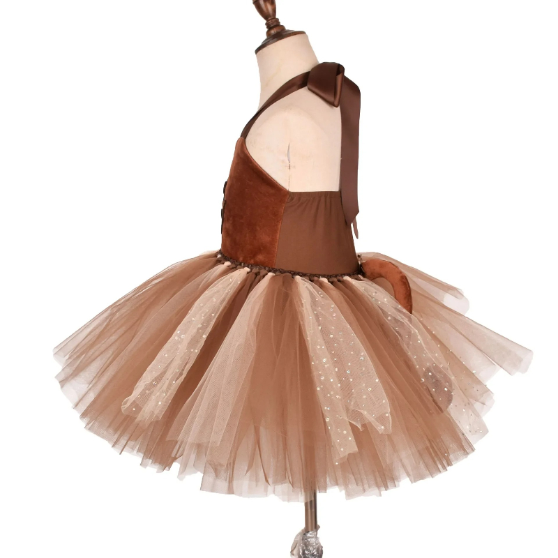 Brown Monkey Tutu Dress for Ba – Anime Cosplay Simple recenzja i cena