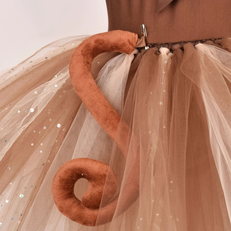 Brown Monkey Tutu Dress for Ba – Anime Cosplay Simple recenzja i cena