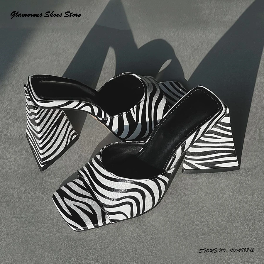 Zebra Print High Heel Leather  – Anime Cosplay Simple recenzja i cena