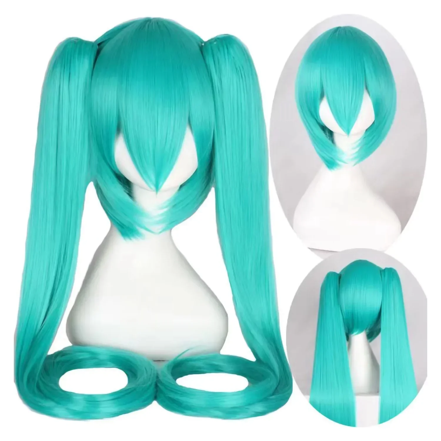2026 Miku Cosplay Wig 105cm Lo – Anime Cosplay Blue Hair recenzja i cena