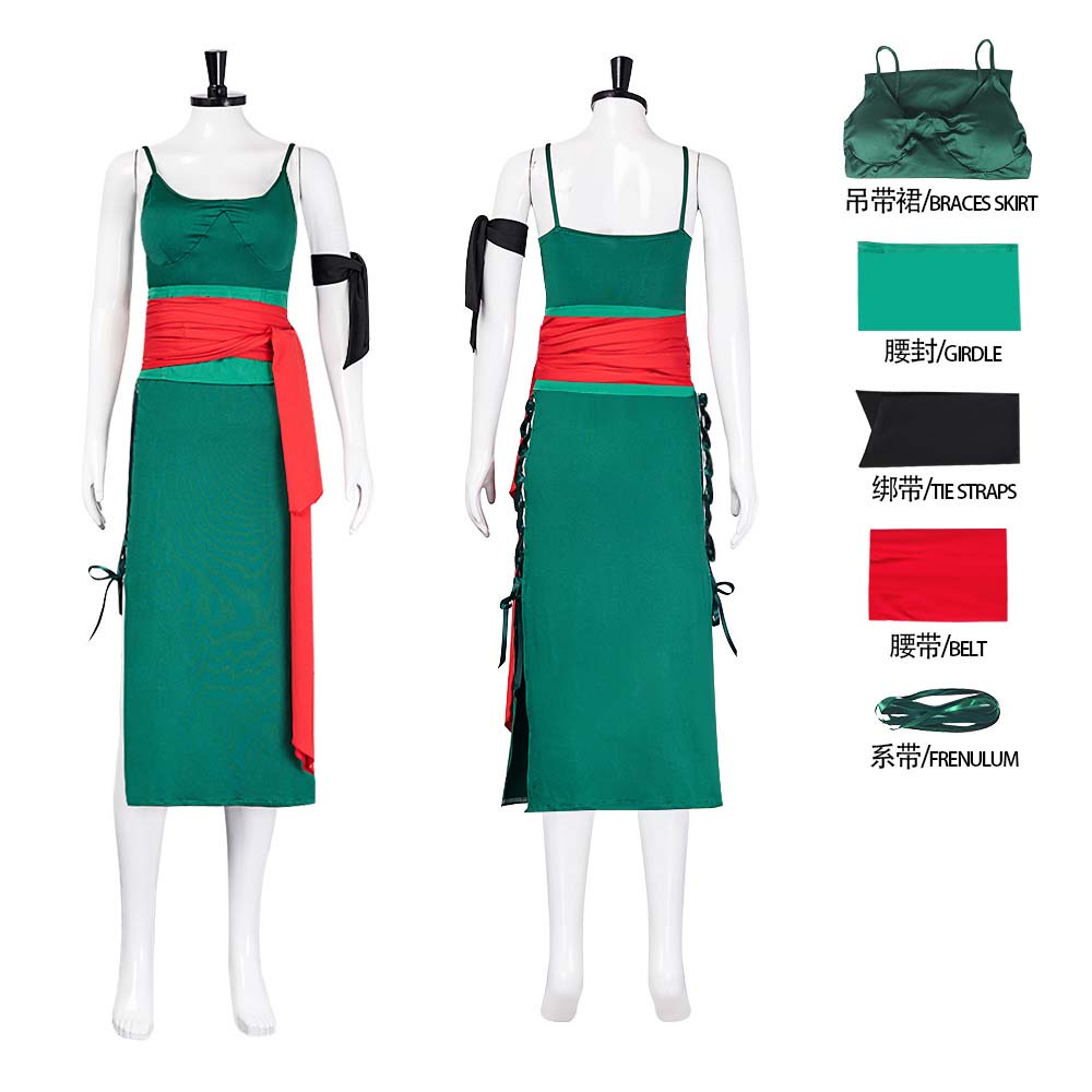 Adult Female Anime Roronoa Zor – Anime Zoro Cosplay Female recenzja i cena