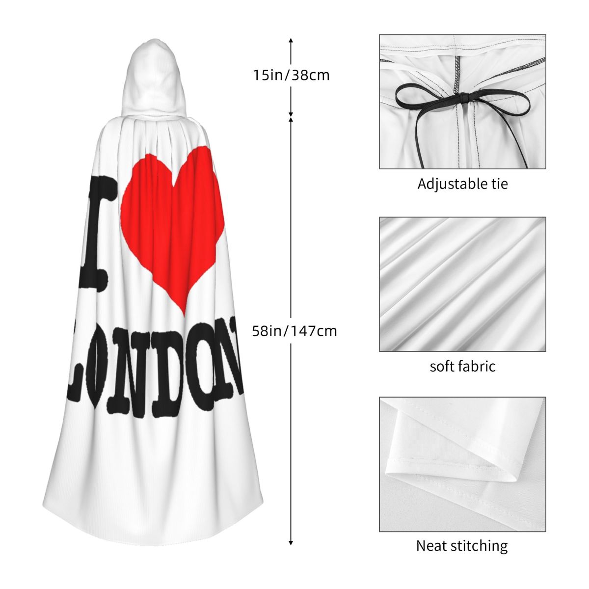 London UK England Long Hooded  – Anime Cosplay London recenzja i cena