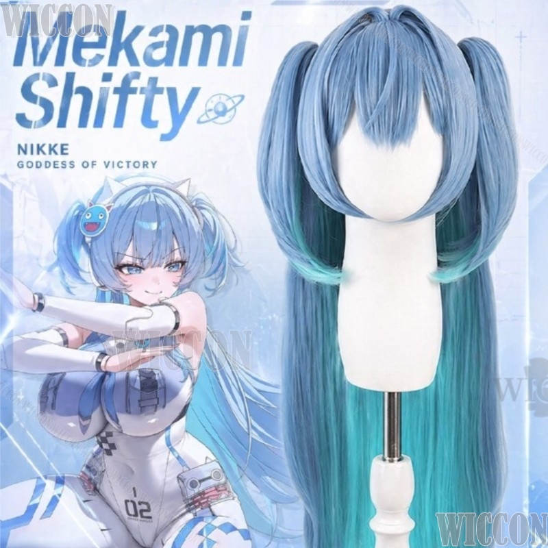GODDESSS Game VICTORYSS Cospla – Anime Cosplay Blue Hair recenzja i cena