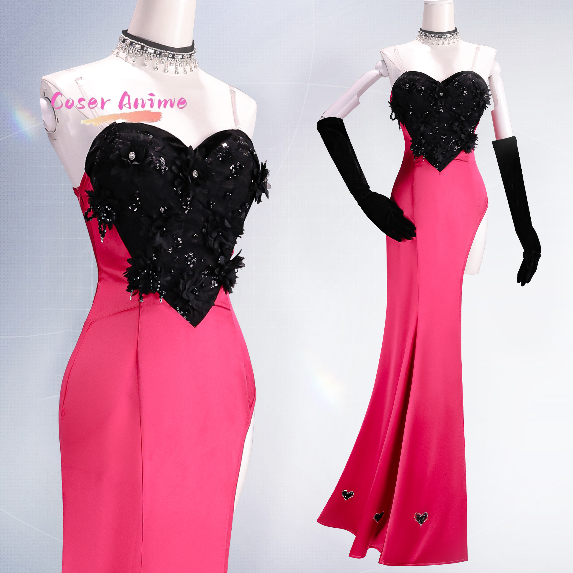 Angel Dust Cosplay Costume Uni – Anime Cosplay Clothes recenzja i cena