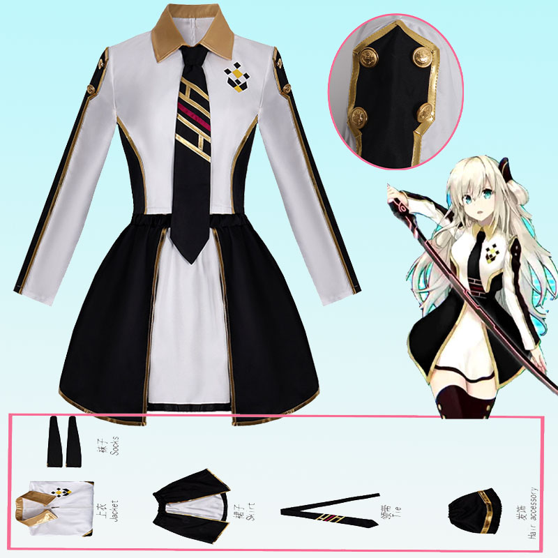 Anime Womens Costume Cosplay S – Anime Cosplay For Halloween recenzja i cena