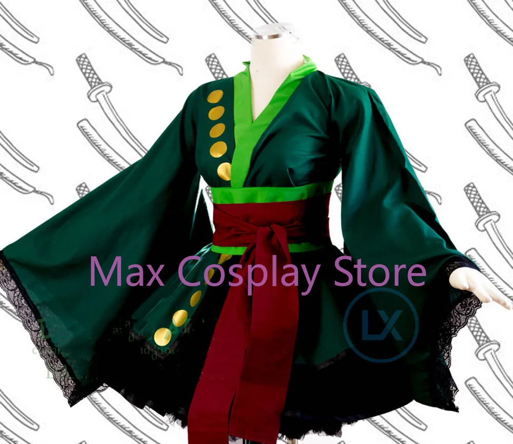 Max Anime Cosplay Costume Zoro – Anime Zoro Cosplay Female recenzja i cena