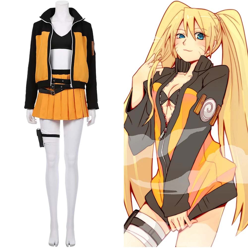 Anime Uzumaki cosplay costume  – Anime Cosplay Simple recenzja i cena