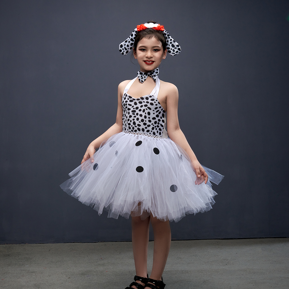 Girls Dalmatian Halloween Cost – Anime Cosplay Simple recenzja i cena