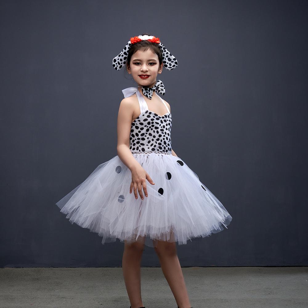 Girls Dalmatian Halloween Cost – Anime Cosplay Simple recenzja i cena