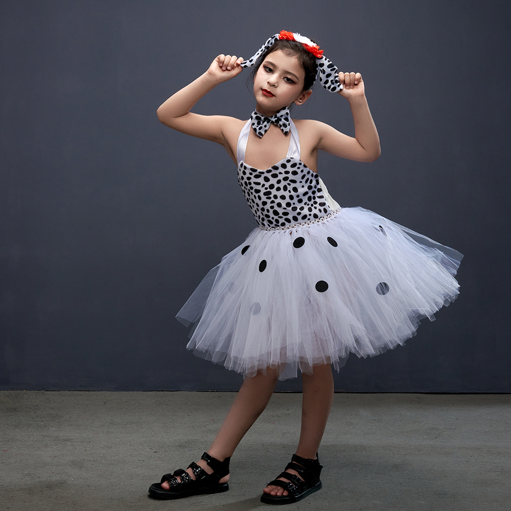 Girls Dalmatian Halloween Cost – Anime Cosplay Simple recenzja i cena