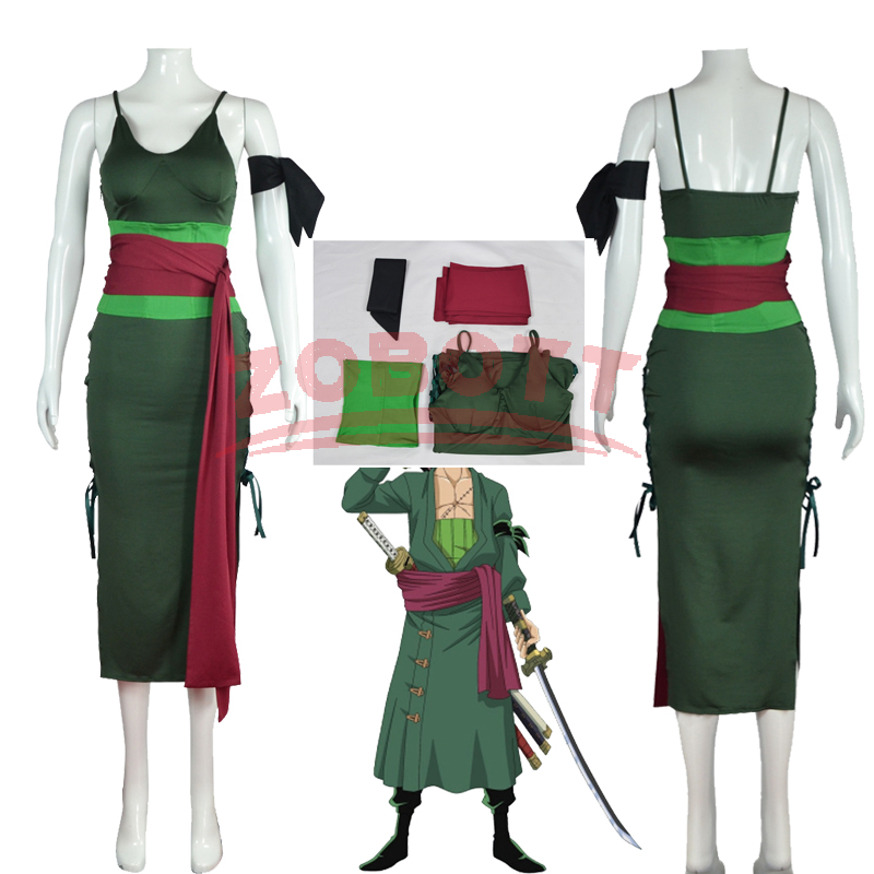 Anime Roronoa Zoro Cosplay Cos – Anime Zoro Cosplay Female recenzja i cena