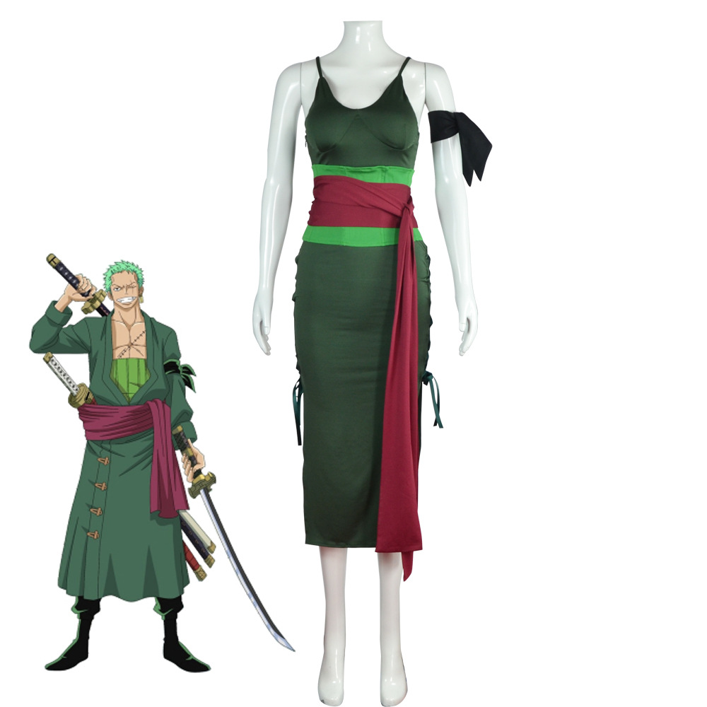 Anime Roronoa Zoro Cosplay Cos – Anime Zoro Cosplay Female recenzja i cena
