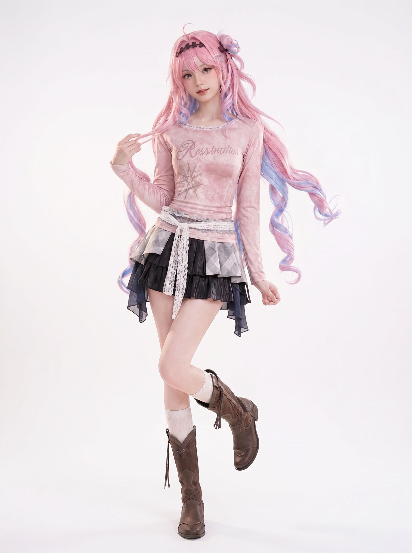 Wuthering Waves Denia New Skin – Anime Cosplay Wig recenzja i cena