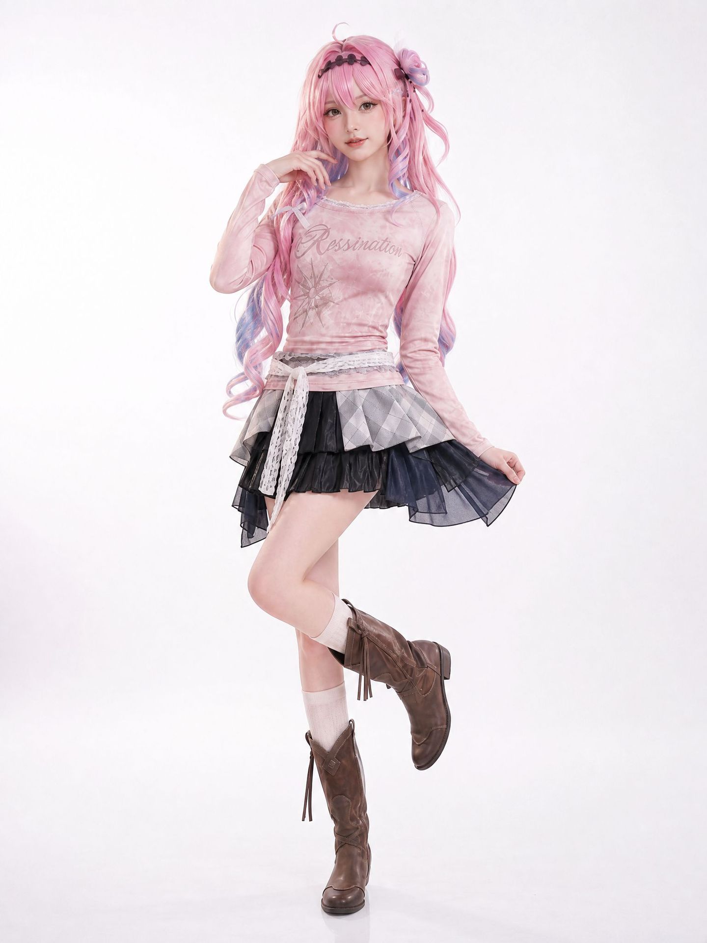 Wuthering Waves Denia New Skin – Anime Cosplay Wig recenzja i cena