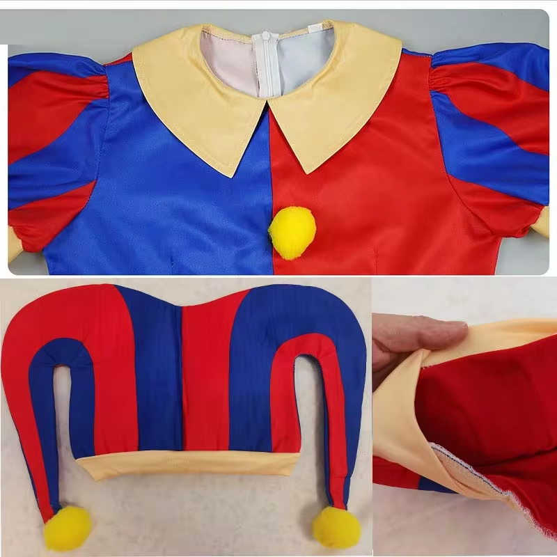 Pomni Cosplay Jumpsuit with Ha – Anime Cosplay Swimsuit recenzja i cena