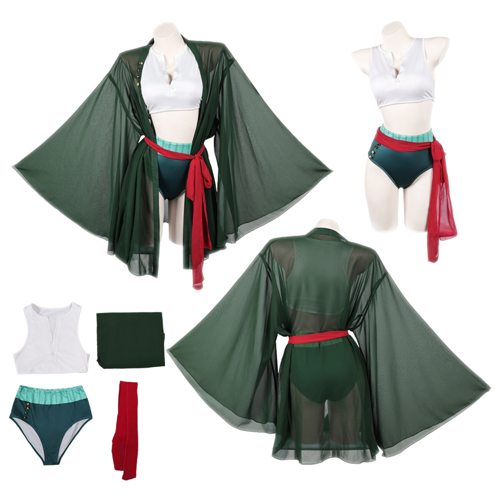 Anime Pirate Roronoa Cosplay Z – Anime Zoro Cosplay Female recenzja i cena